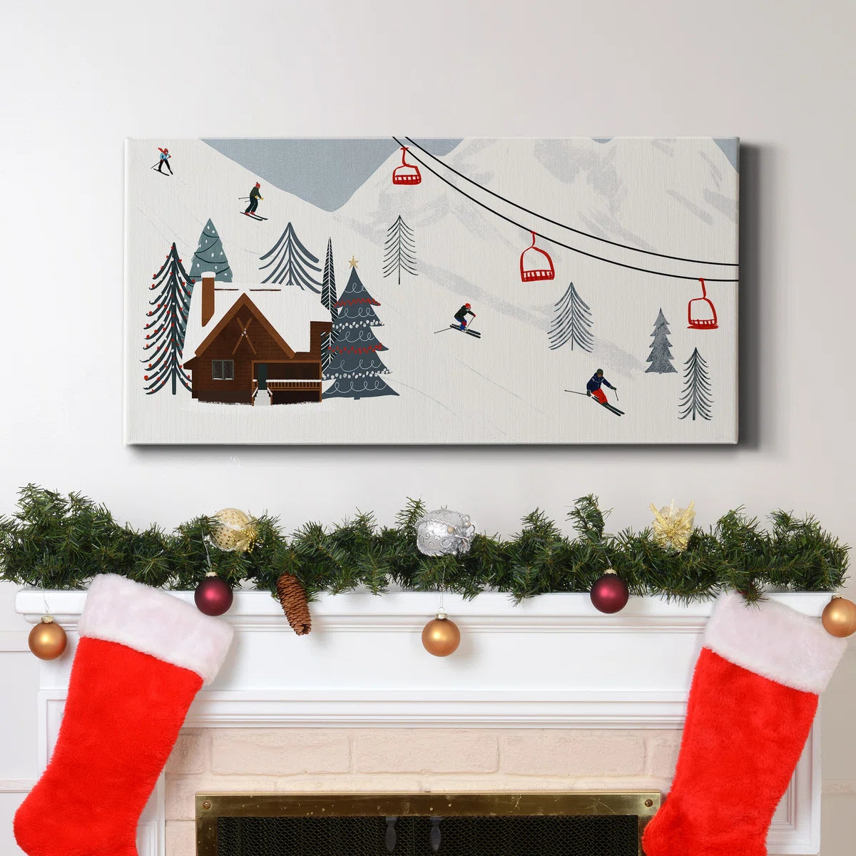 " Ski Slope Collection D "