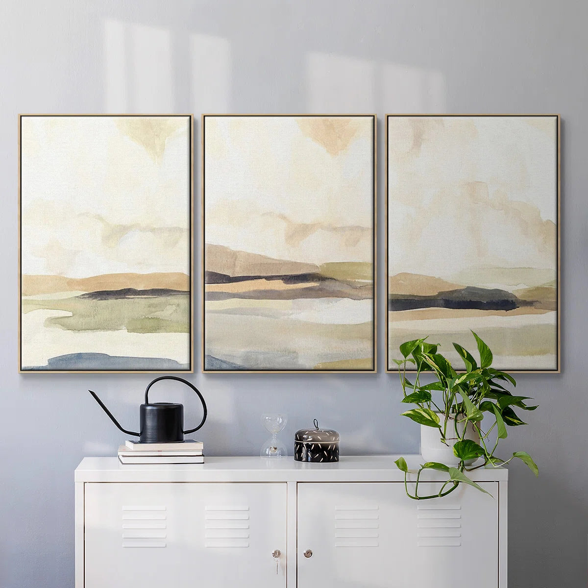 " Slate Movement I " 3 - Pieces (Set of 3)