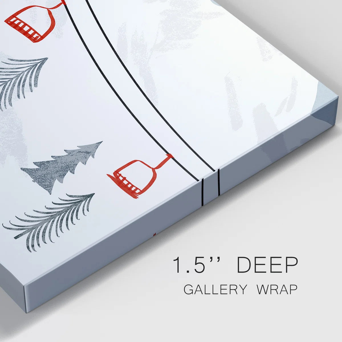 " Ski Slope Collection D "