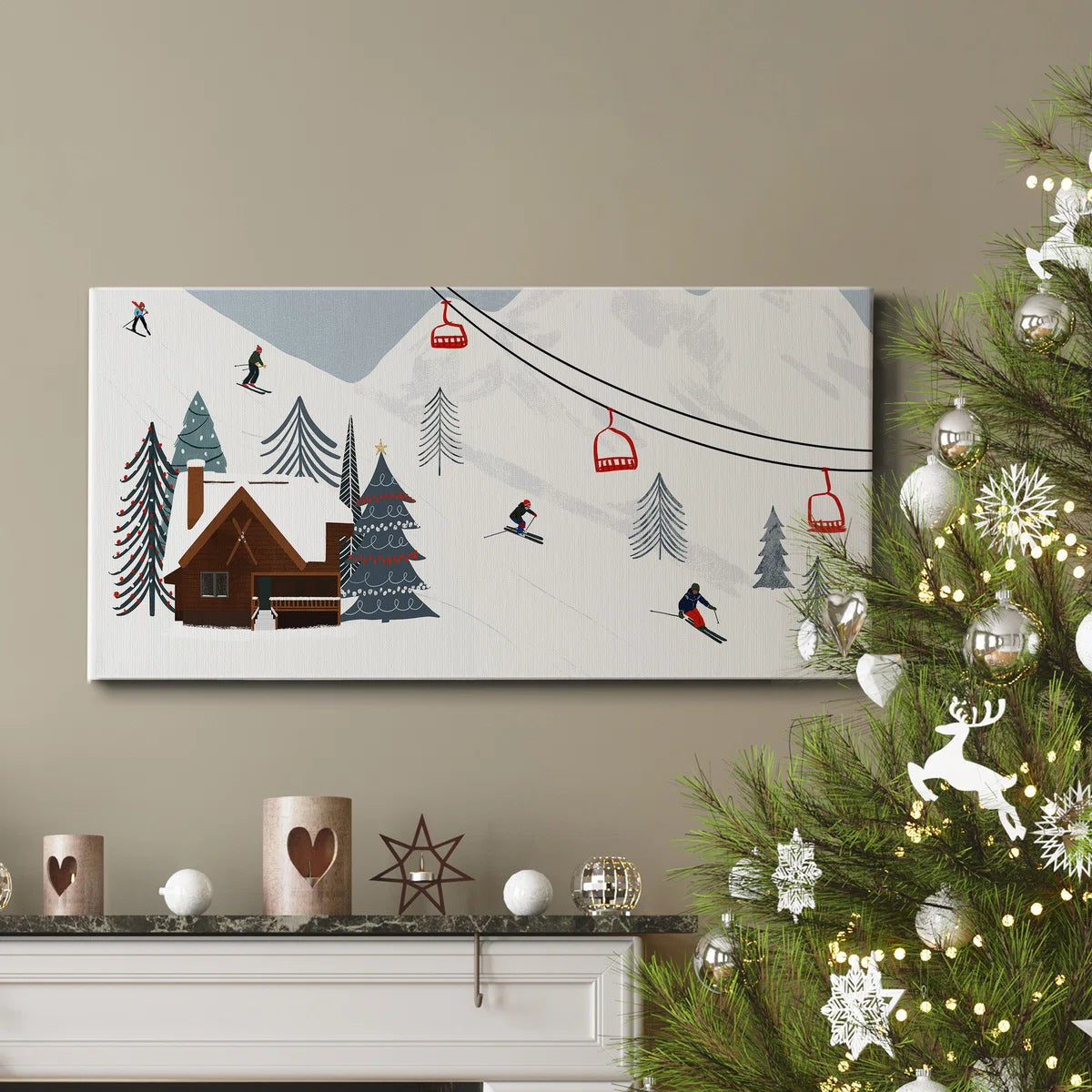 " Ski Slope Collection D "