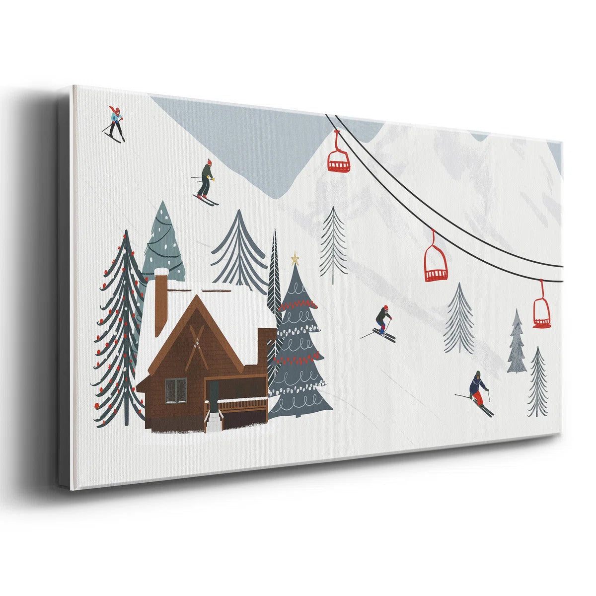 " Ski Slope Collection D "