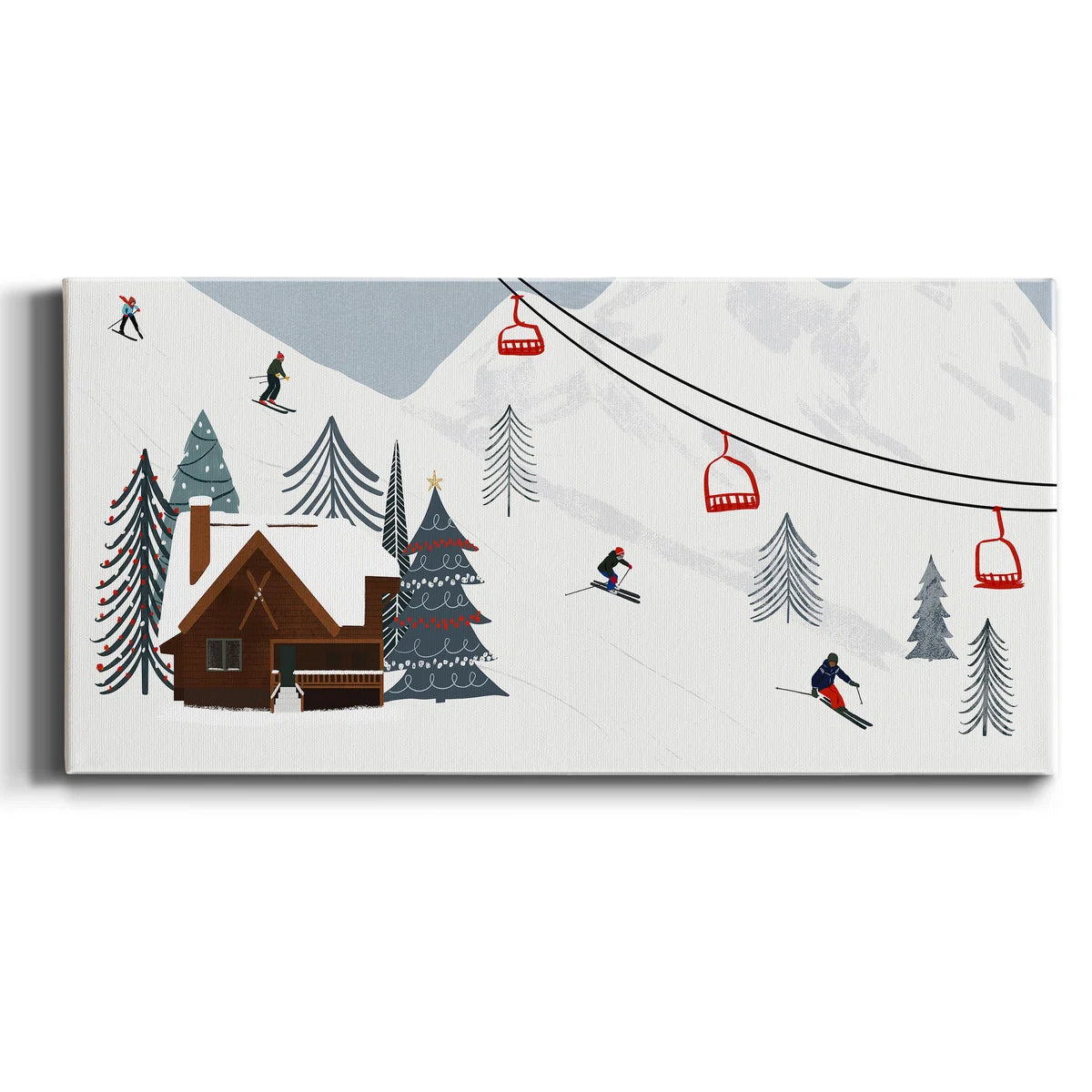 " Ski Slope Collection D "